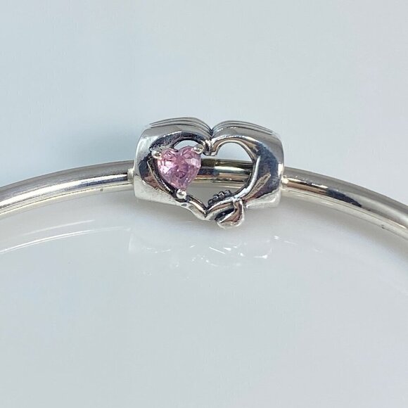 Sterling Silver Family Love Charm - Picture 4 of 14